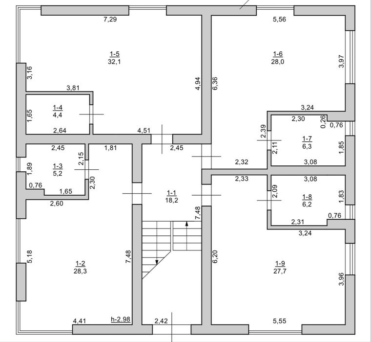 Квартира-студія по вул.Миколайчука 35м.кв