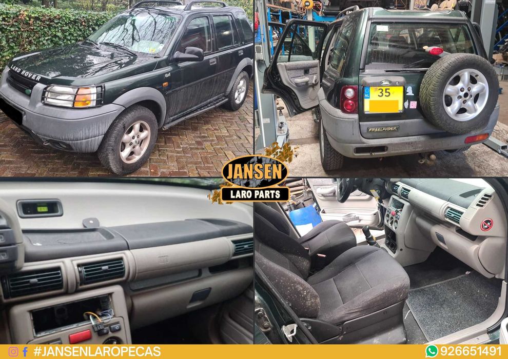 Land Rover Freelander Faróis nevoeiro com Parachoque completo
