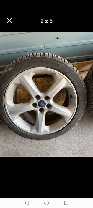 Komplet opony Kleber 18 z felgami