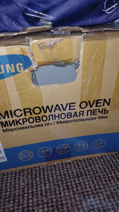 СВЧ Samsung GE86VR 23 л 800 Вт, микроволновка керамическая, гриль