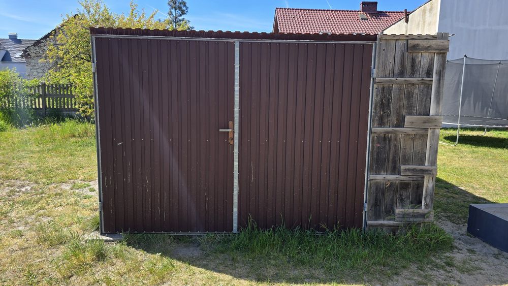 Garaż, blaszak na budowę 3,5 x 5