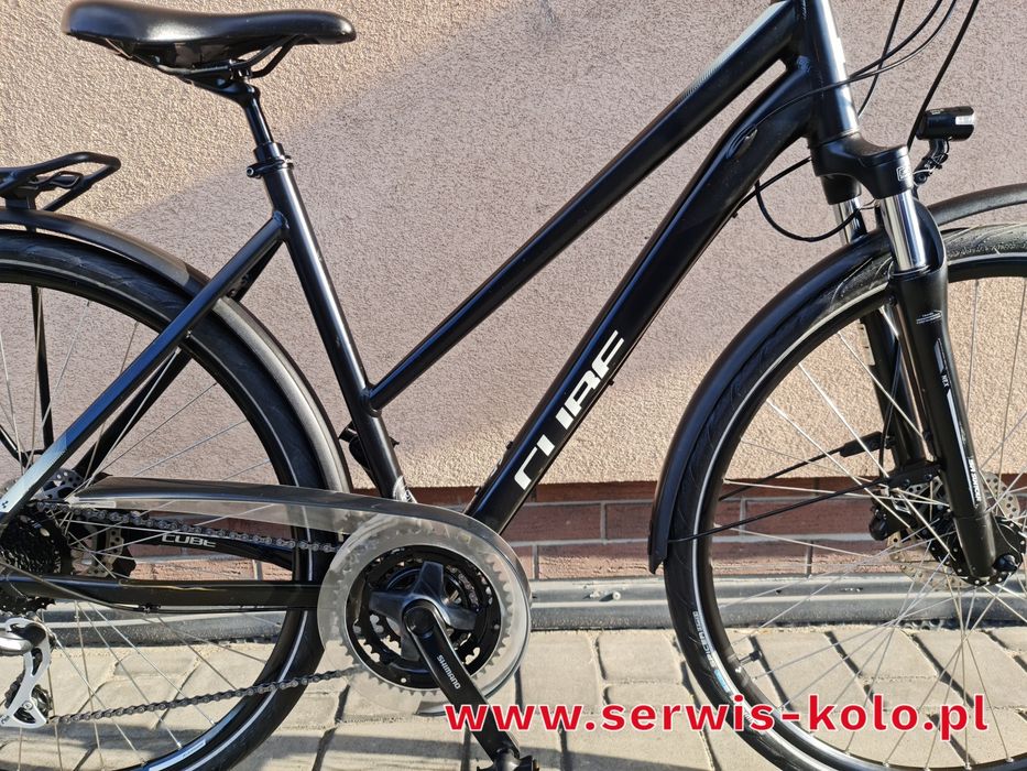 Rower damski damka CUBE koła 28 SHIMANO ACERA aluminium rabat WYSYŁKA