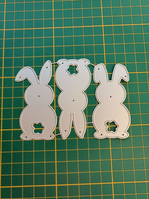 Wykrojnik wykrojniki królik zajączek Wielkanoc scrapbooking