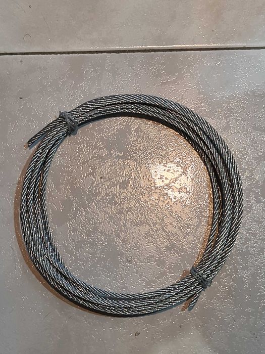 Cabos aço galvanizado/PVC