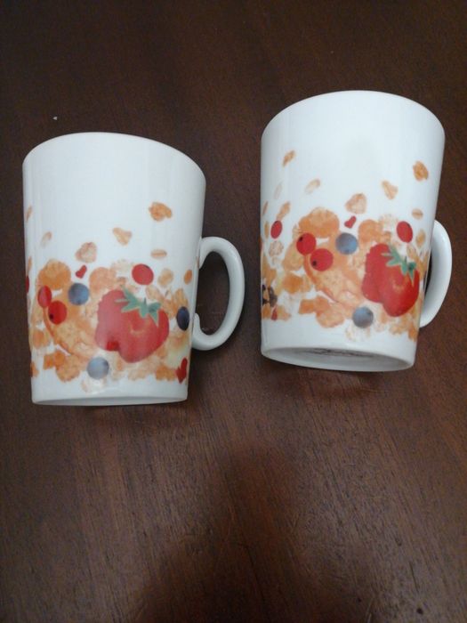 Canecas de pequeno almoço(conj. 2).