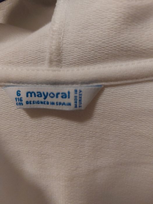 Sweatshirt branca da marca Mayoral