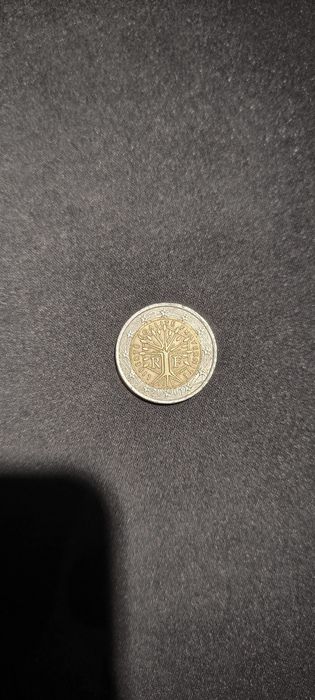 Moeda 2 euros Francesa 2001