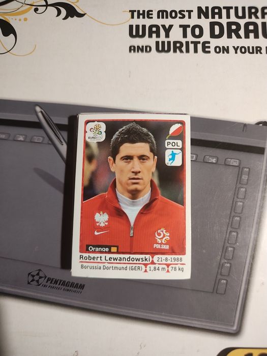 35x naklejki Panini UEFA EURO 2012  Lewandowski