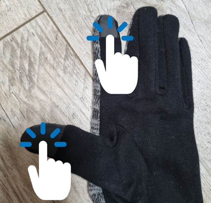 Перчатки тёплые  сенсорные
