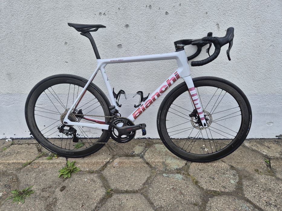 Rower szosowy bianchi specialissima giro italia 59cm campagnolo carbon