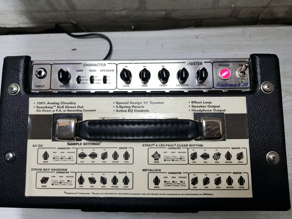 30/15 ВтКомбопідсилювач/комбоусилитель Park Marschall/Trademark