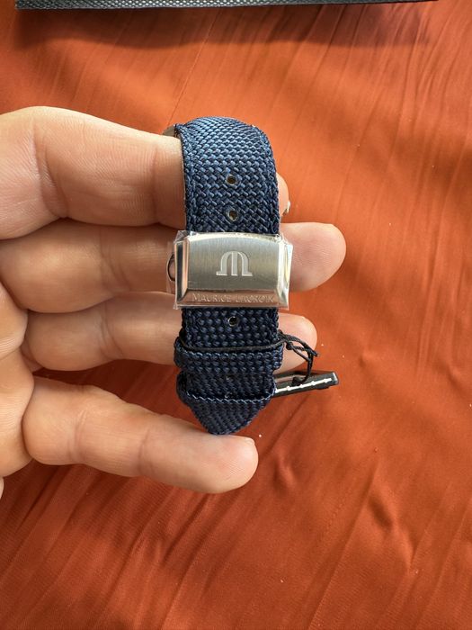 Maurice Lacroix Pontos Day Date 41mm Blue - нові, повний комплект