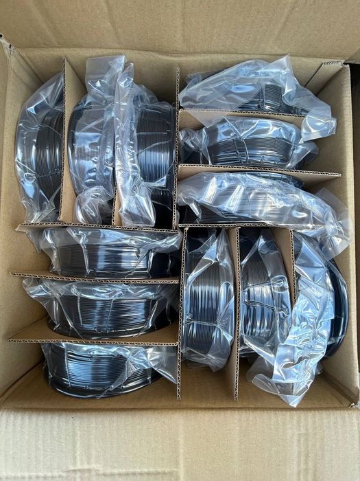 Якісний філамент ПЕТГ/PETG Black для 3д друку