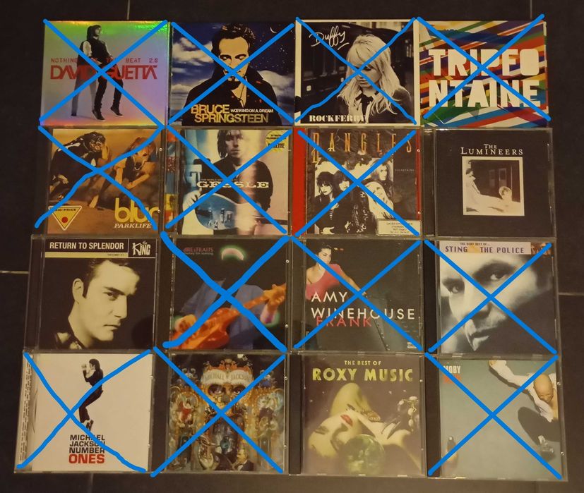 112 CDs (Pop/Rock, Hard Rock, Alternative Rock, Metal) desde 3€
