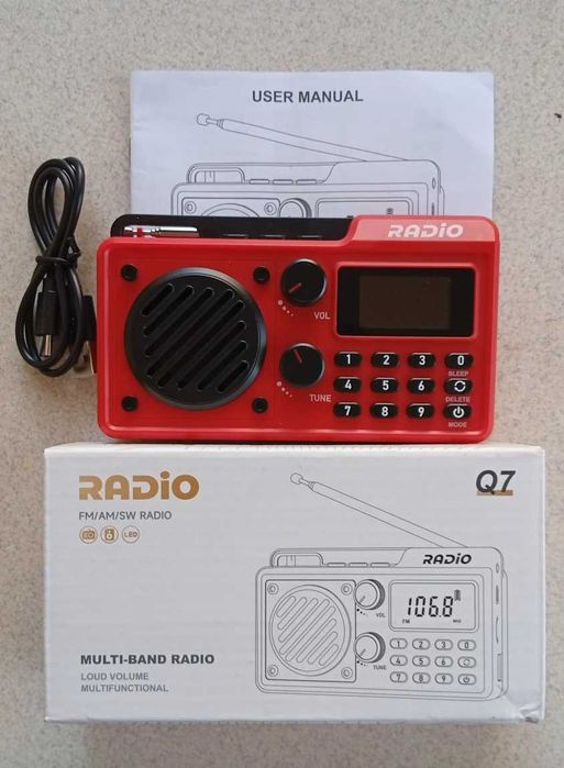 Портативное Радио Q7 с Полным Диапазоном