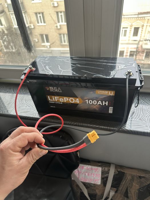 Аккамулятор LiFePO4 25,6в 100а/ч 2560 Вт.ч