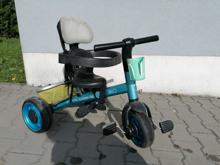 Avigo turkusowy rowerek trójkołowy