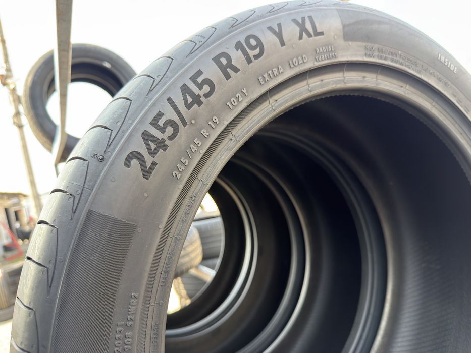 Шини б/у 245/45 R19 Continental 4шт