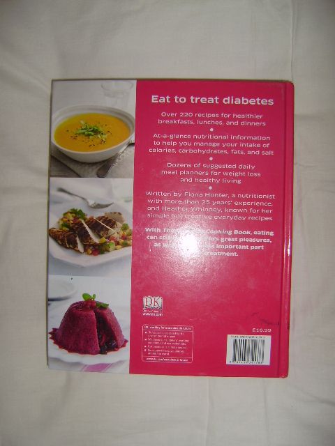 Книга "по кулинарии для диабетиков" на английском языке с 220 рецептам