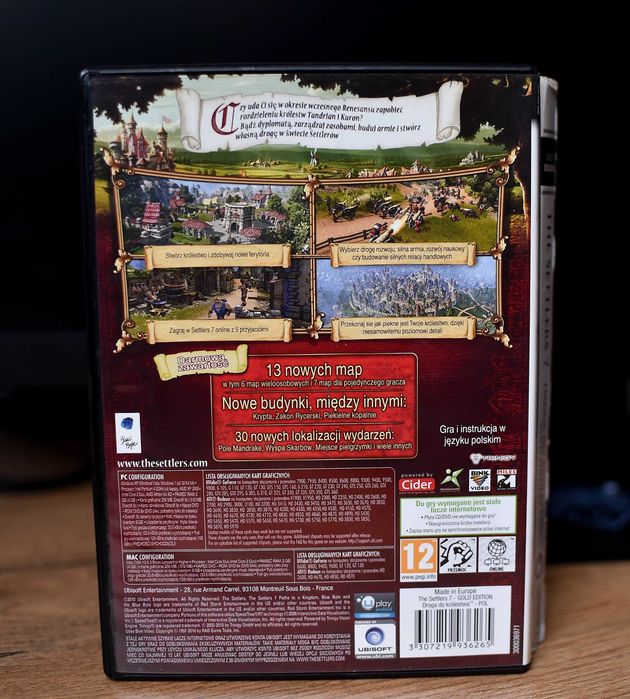 PC # The Settlers 7 Droga do królestwa Gold Edition