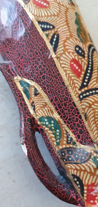 Kot drewniany figurka ozdoba