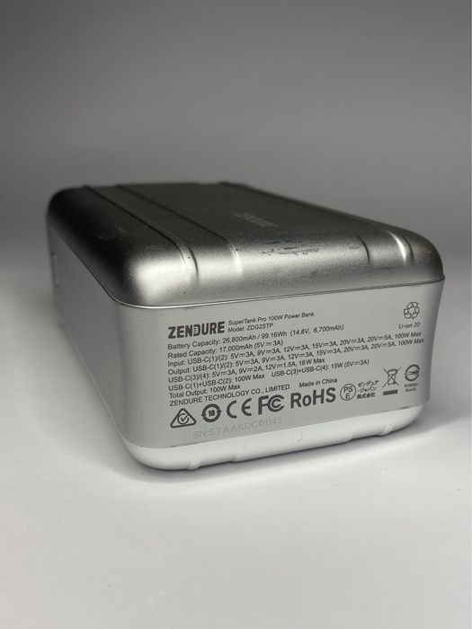 Повербанк Zendure SuperTank Pro 26800mAh