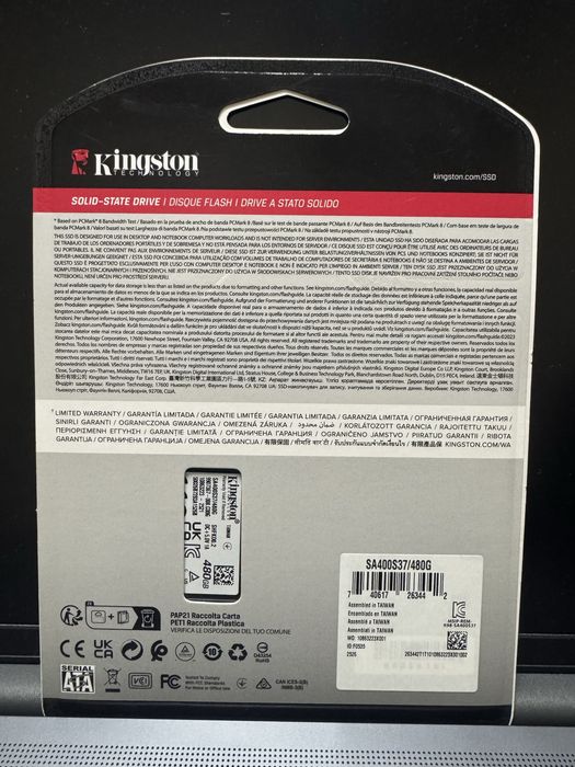 Kingston A400 480gb