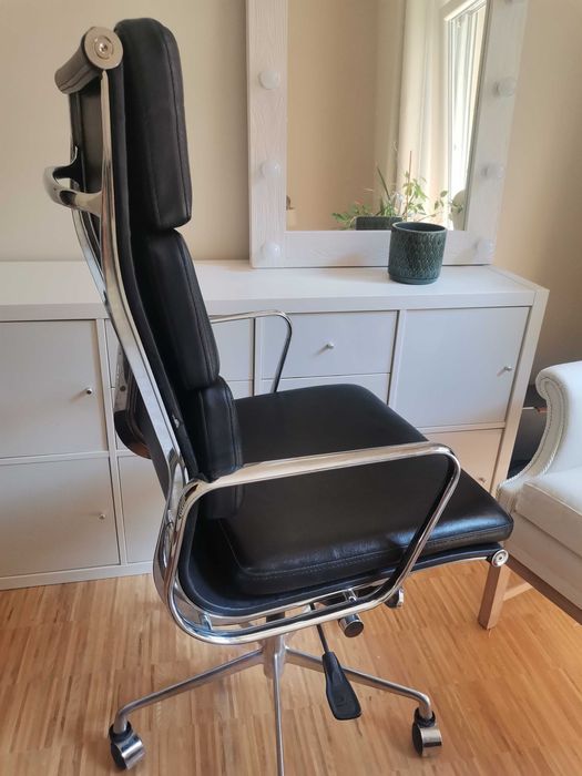 Fotel chrom, replika Vitra SoftPad