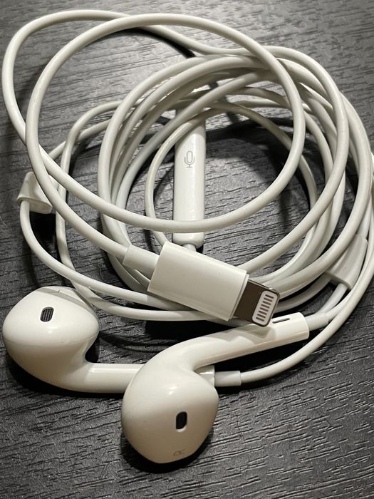 Оригінал Наушники Гарнітура Apple lightning з комплекта iPhone Earpods