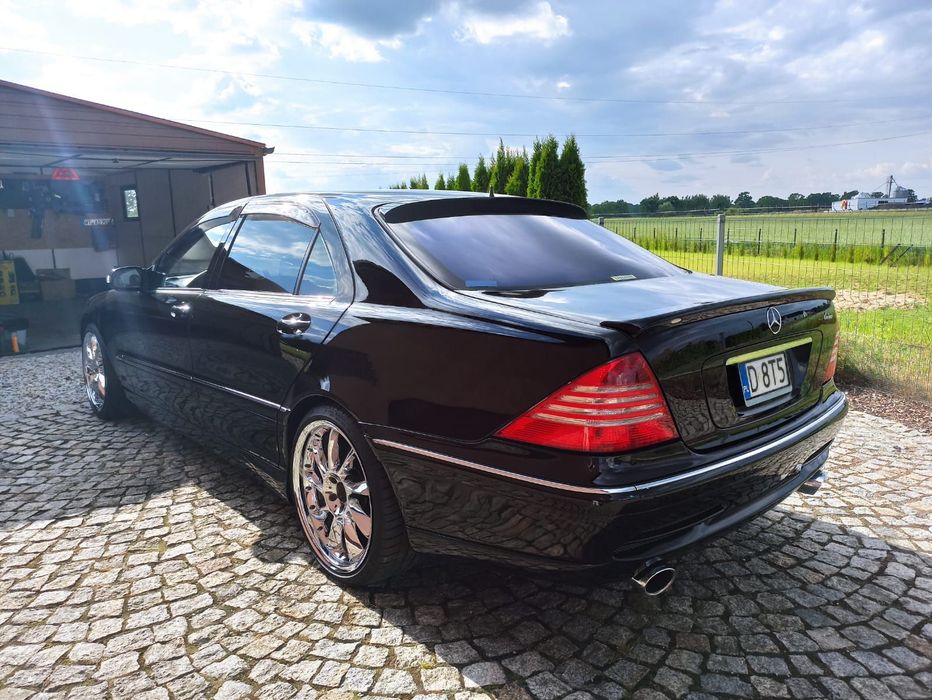 Mercedes-Benz Klasa S Piękny Oryginał Mercedes S500L Lorinser