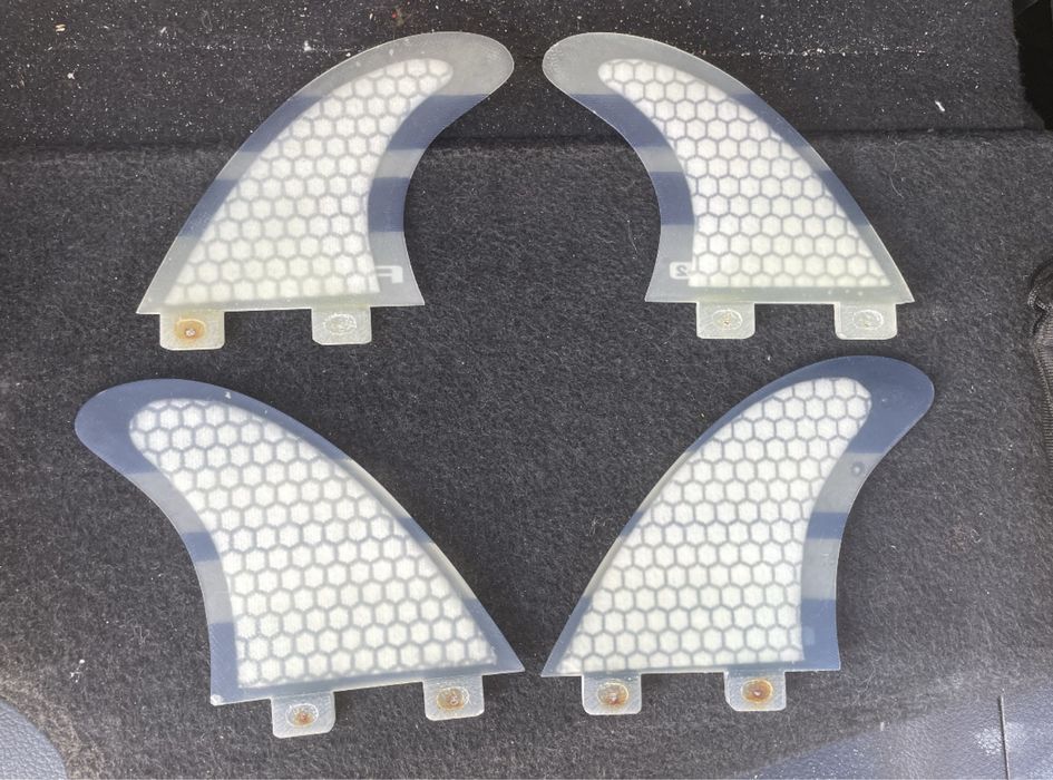Quilhas Surf FCS, Quad V2