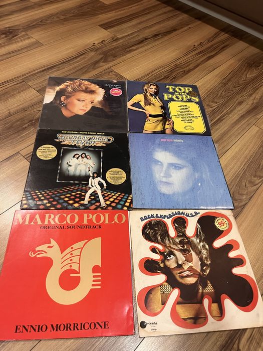 Discos vinil antigos em bom estado