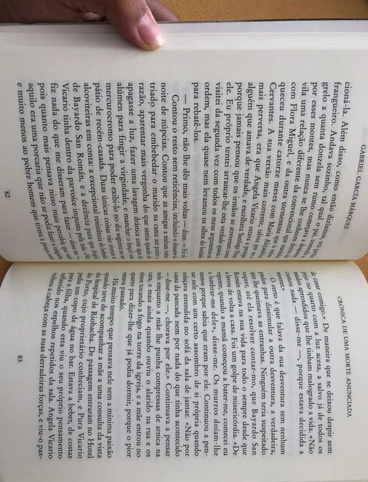 Crónica de Uma Morte Anunciada