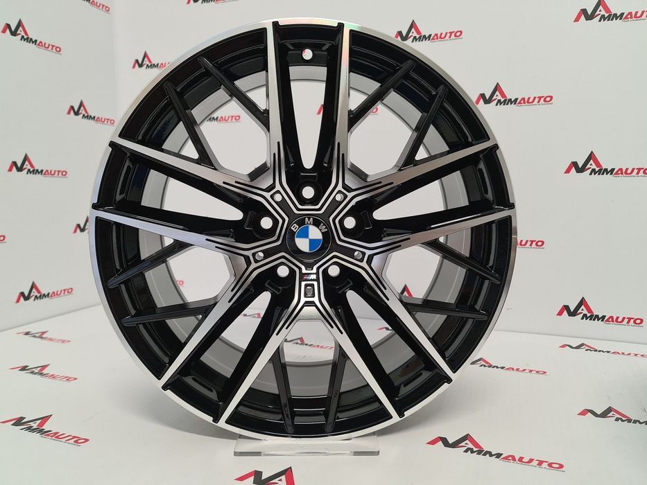 Jantes Look BMW 555M Preto Polido 19 (5x112)