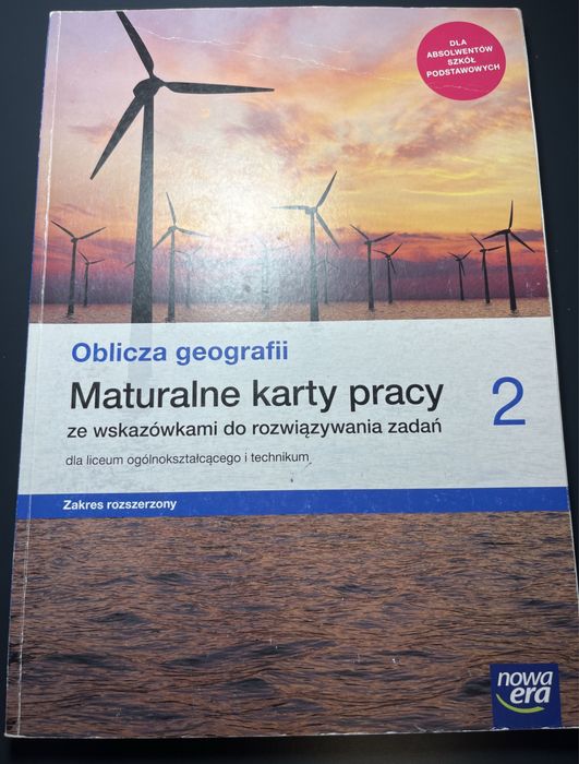Maturalne karty pracy 2 zakres rozszerzony oblicza geografii nowa era