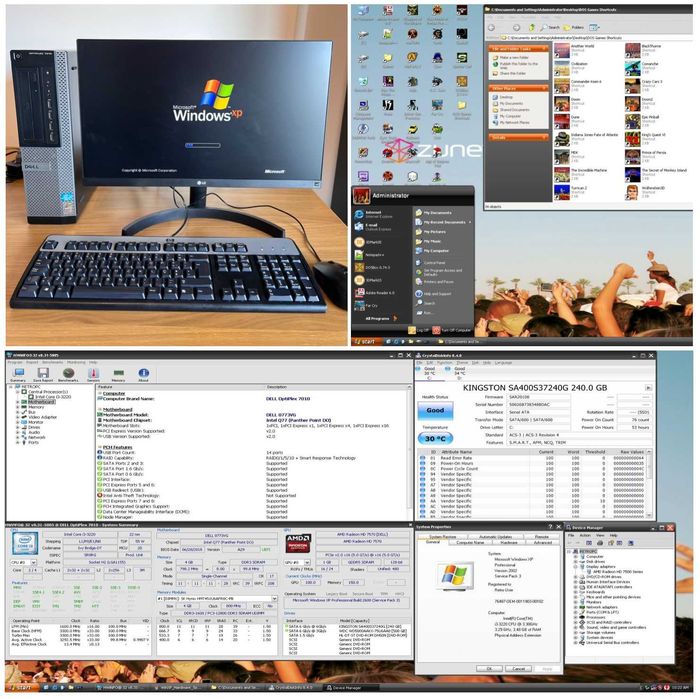 Vintage Computer Windows XP Retro Gaming Radeon SSD DOSBox Tested64739758655234122