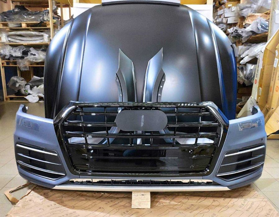 Диффузор з вентиляторами Диффузор рамка кожух Audi Q5 80A Ауді Ку5 80А