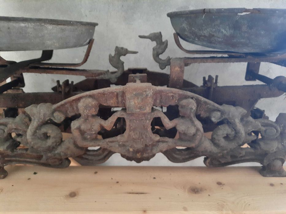 Stara waga szalkowa 10kg Syreny 1927r.