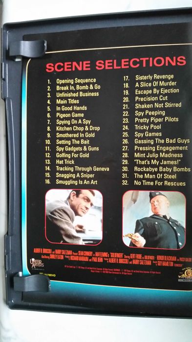 Film GOLDFINGER (1964/2000) dvd video Special Edition