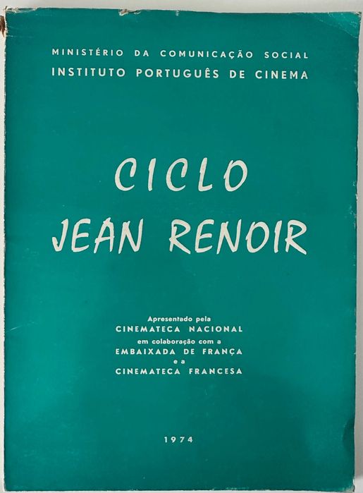 Ciclo Jean Renoir - Cinemateca - 1974