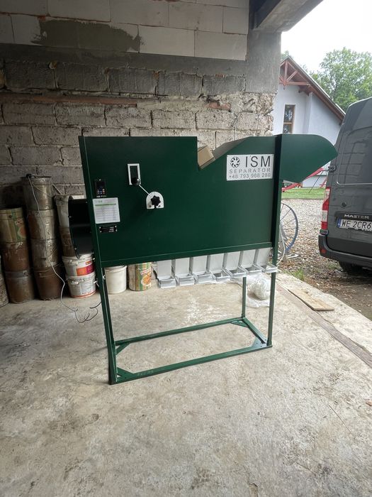 Separator aerodynamiczny, wialnia, czyszczalnia