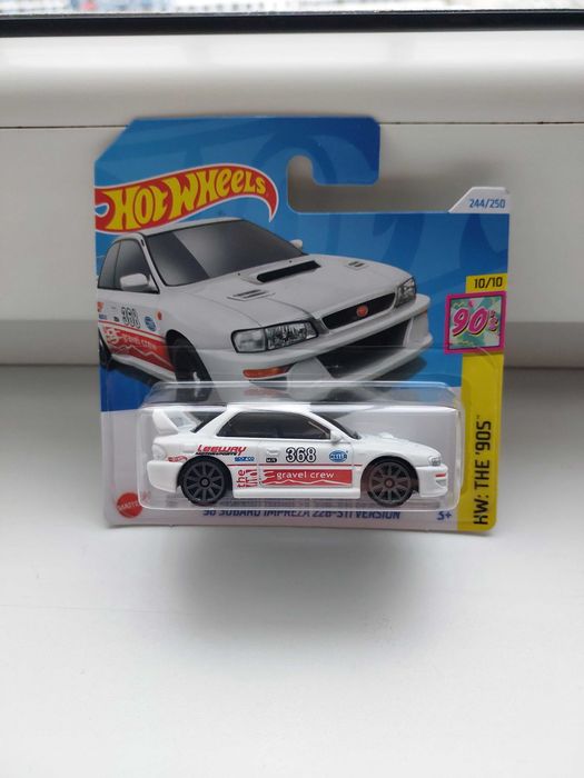 Hot Wheels – '98 Subaru Impreza 22B STi модель HTB12 (комісія на мені)