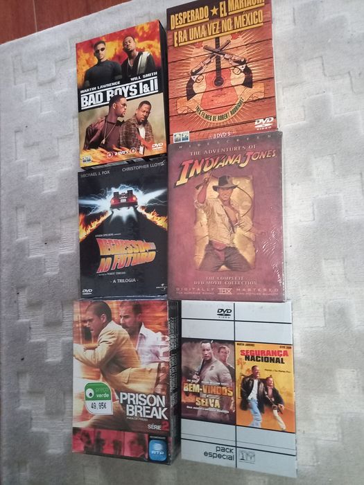 Filmes Dvd novos e embalados desde 2€