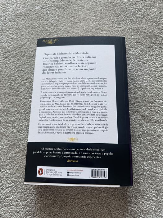 Livro A Malcriada de Beatrice Salvioni