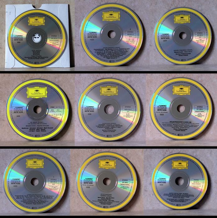 Klasyka - 14 płyt Deutsche Grammophon - nowe !
