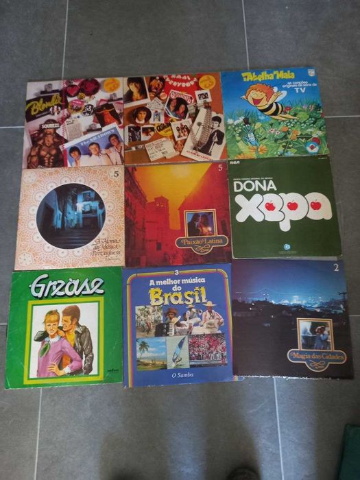 lote 139 discos vinil