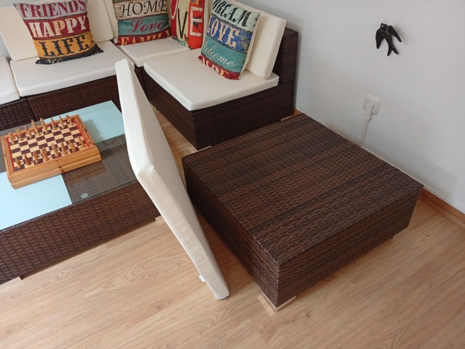 Sofá de Exterior de Canto