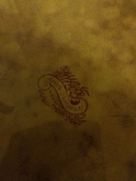 Travessa muito antiga cor de Rosa