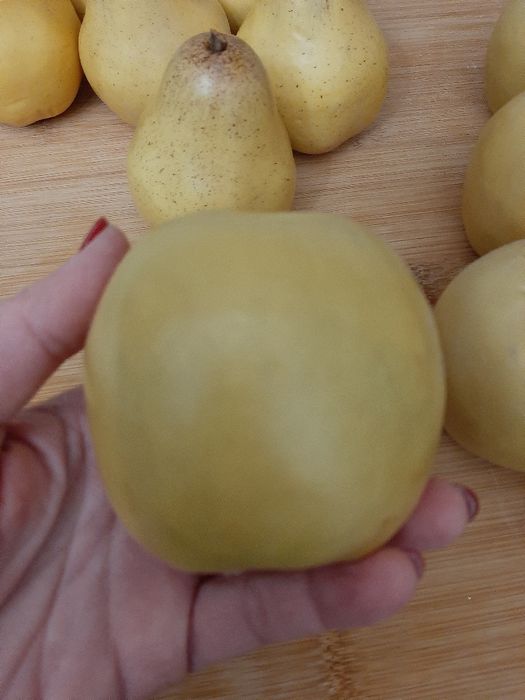 Pêras e Maçãs para decoração