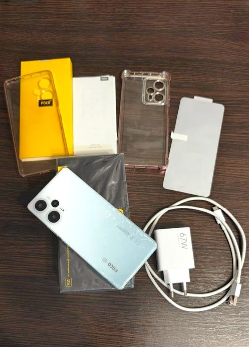 Xiaomi Poco F5 12/256 (white) состояние идеальное ( как новый)!